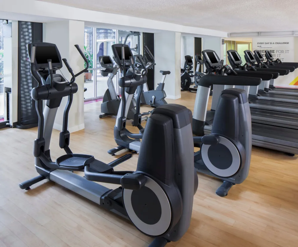 fitness center at the courtland grand